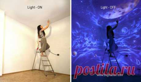 Днём – комната как комната, ночью – фантастический мир ИДЕЯ