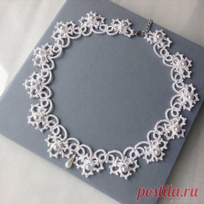 Ажурное колье 