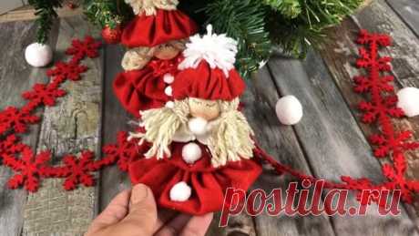 Посмотрите, какую красоту можно сделать из 3-х кружков ткани