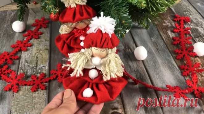 Посмотрите, какую красоту можно сделать из 3-х кружков ткани