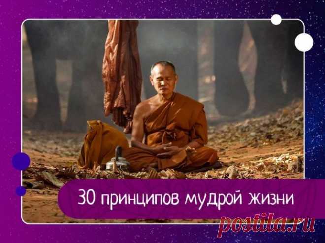30 принципов мудрой жизни
