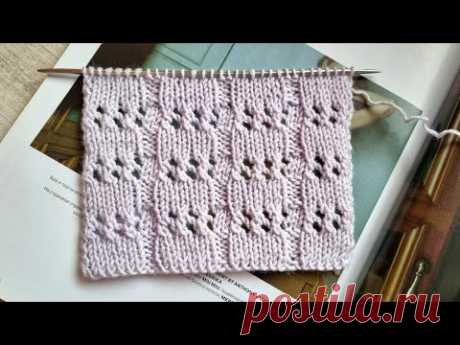 Узор-находка из японского журнала🧶❤️knitting pattern🧶bunana.
