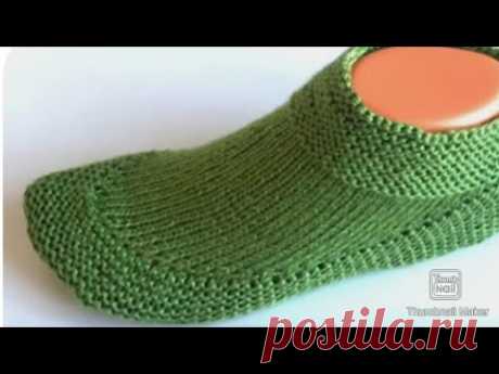 Very Easy And Beautiful Knitting Ladies Socks,Shoes#308*आसान तरीके से बुने लेडीज Socks*Step by Step