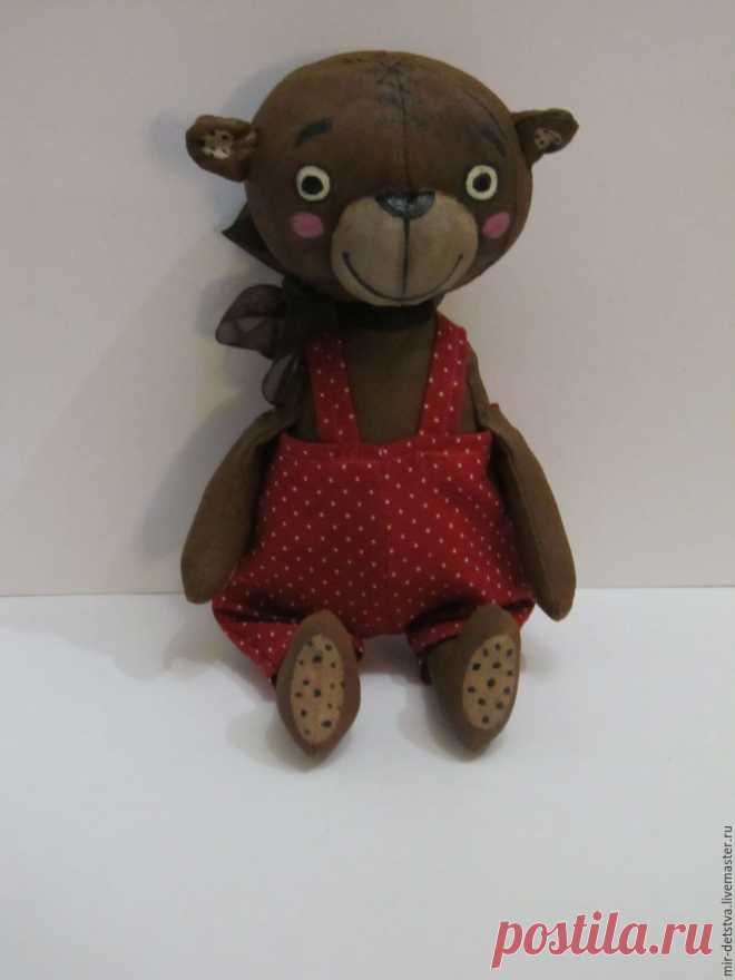 Купить Мишка Тихон в интернет магазине на Ярмарке Мастеров Купить или заказать Мишка Тихон в интернет магазине на Ярмарке Мастеров. С доставкой по России и СНГ. Материалы: хлопок 100%, хлопок американский,…. Размер: 19 см