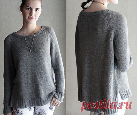 Вязаный пуловер Sunday Morning | ДОМОСЕДКА