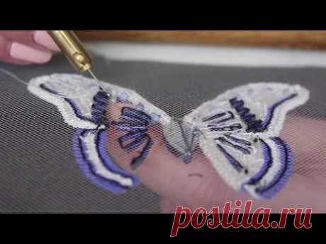 Презентация "Тамбурная вышивка люневильским крючком" / "Tambour embroidery Luneville hook"