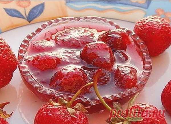 Клубничное варенье с целыми ягодами | Сладкие заготовки на зиму