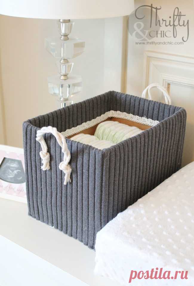 15 простых идей из картонной коробки, которые сделают дом комфортнее