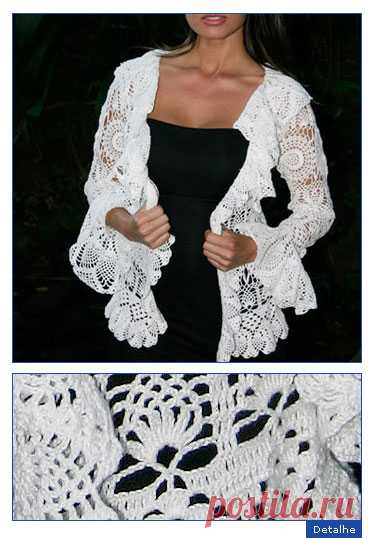 Вяжем Королевский жакетик