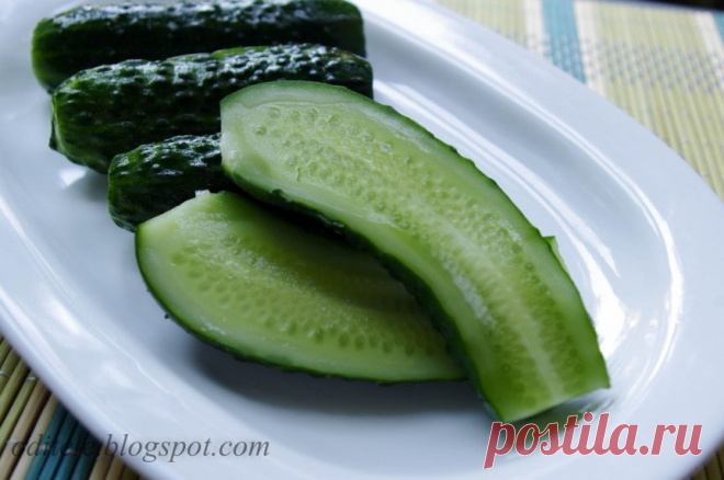 Sausai sūdyti agurkai - greita ir labai skanu - receptas | La Maistas