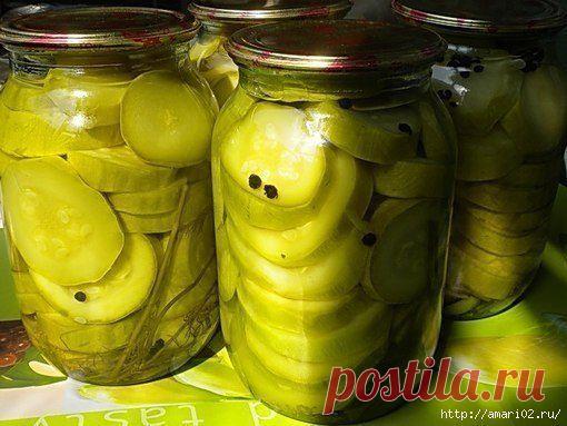 Заготовки: кабачки по-болгарски | Хозяин и Хозяюшка