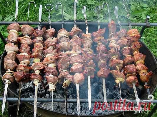70 рецептов шашлыка - мясной и куриный шашлык к Майским праздникам!
