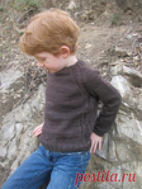 Детский пуловер "Soledad" от Annika Barranti.