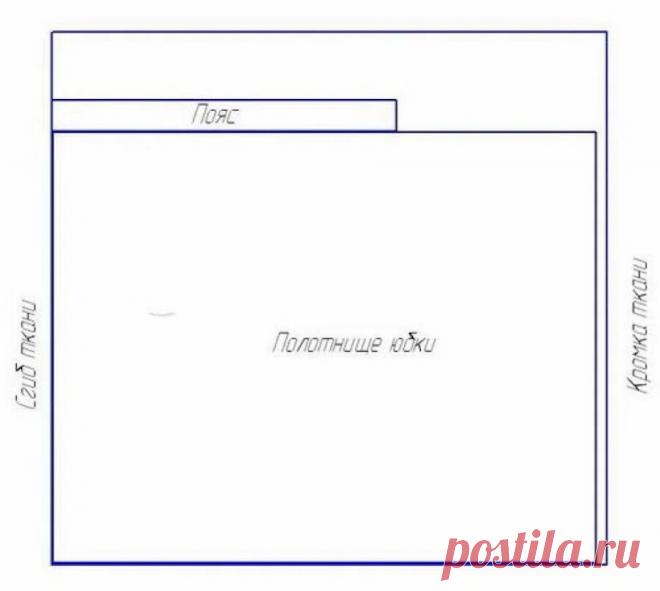 Юбка - татьянка, легко выкроить и сшить. | О рукоделии, и не только. 🧵✂️👜 | Яндекс Дзен