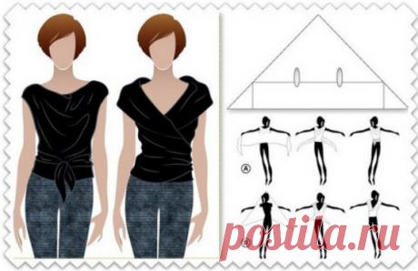 19 цельнокроеных модных выкроек для не умеющих шить! Для начинающих портных... Нашла выкройки, при помощи которых даже школьница сможет себе что-то пошить, обладая первоначальными навыками шитья. Шитье само по себе дает возможность проявлять свою фантазию, наслаждаться процессом и стильно одеваться без...