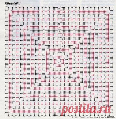ПУЛОВЕР В СИНИХ ТОНАХ ФИЛЕЙНЫМИ МОТИВАМИ, СВЯЗАННЫМИ ИЗ ЦЕНТРА