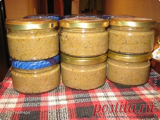 Паштет печеночный про запас