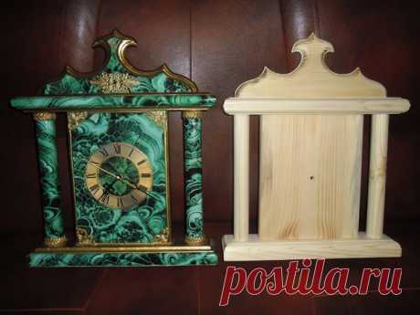 №18 , Основа для часов ; 30*40 , под циферблат 24*18 , сзади выямка под часовой механизм .Цена - 600р .