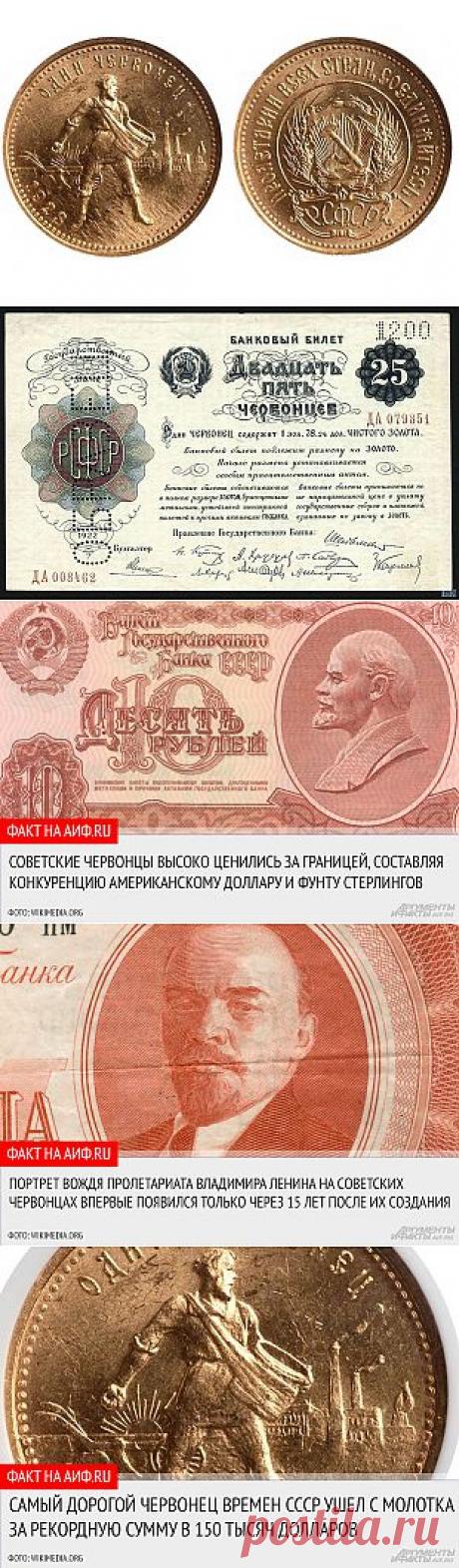 От царской России до СССР. Интересные факты из истории советских червонцев | Личные деньги | Деньги | Аргументы и Факты