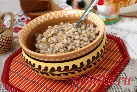 Перловая каша на воде рецепт с фото - 1000.menu