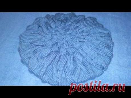 БЕРЕТ С БОЛЬШИМИ ПОЛЯМИ//размер 58//