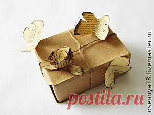 Упаковка подарка-очень просто! - Ярмарка Мастеров - ручная работа, handmade