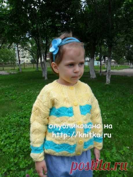 Детская кофточка спицами, Вязание для детей