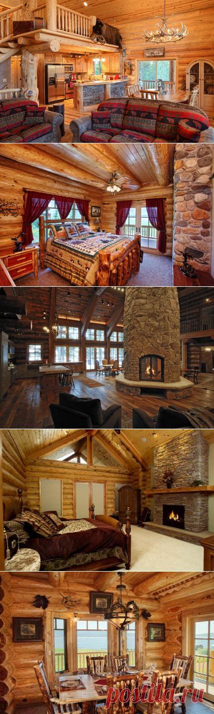 Log Home Interiors | Yellowstone Log Homes