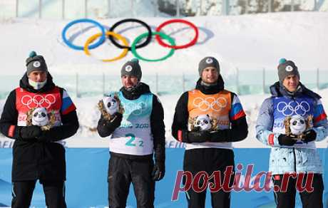 Российские биатлонисты завоевали бронзовые медали Олимпийских игр в эстафетной гонке. В составе российской команды выступали Карим Халили, Александр Логинов, Максим Цветков и Эдуард Латыпов