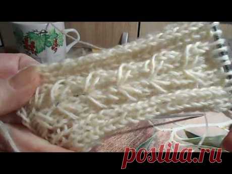 Узор 625 спицами