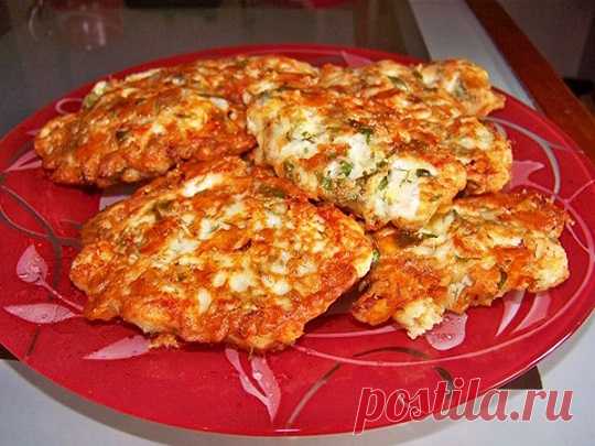 Куриные блинчики с сыром на кефире Стряпуха