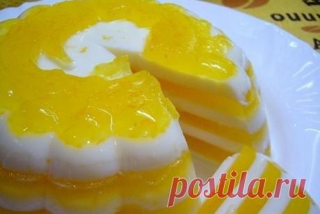 Десерт "Апельсиновое чудо"