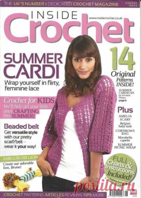 Inside Crochet № 8 2010 (вязание) | Кладовочка картинок