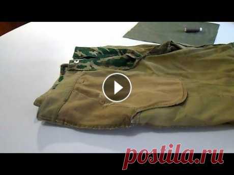 Как заменить мешковину кармана без распарывания брюк. How to replace the pocket bag. Частичная замена мешковины кармана без распарывания брюк. Ремонт брюк. Как заменить мешковину кармана. Ремонт кармана. Мои видео по шитью : Наш кулина...