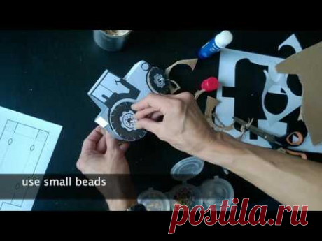 tractor - paper model