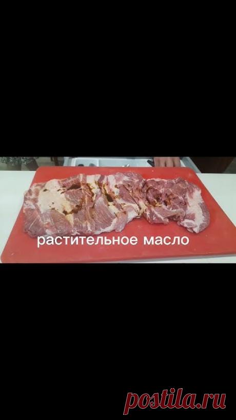 мясной рулет с сыром и томатами из свиной шеи.#еда #мясо #повар #злойповар #capcut