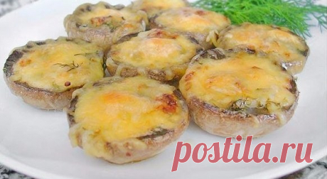 ШАМПИНЬОНЫ С КУРИЦЕЙ И СЫРОМ | Самые вкусные кулинарные рецепты