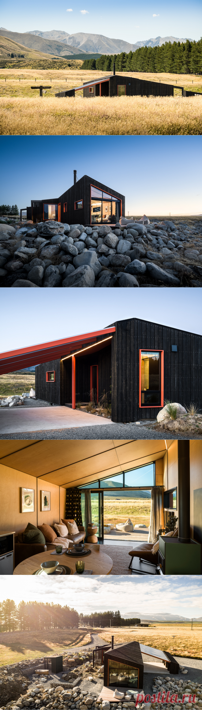 Houzz Новая Зеландия: невероятный дом в чистом поле | Houzz Россия