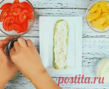 «TEЩИH ЯЗЫK» из кабачков