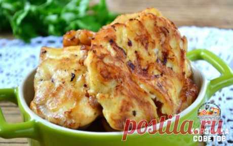 Куриные отбивные в сырном кляре     
#рецепты
