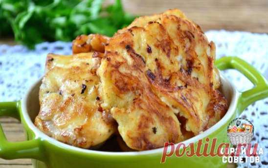 Куриные отбивные в сырном кляре     
#рецепты