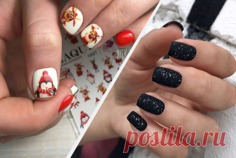 Новогодний маникюр | imkosmetik журнал о маникюре и красоте Какие дизайны актуальны перед Новым годом? Подготовили для вас вдохновляющую зимнюю подборку!