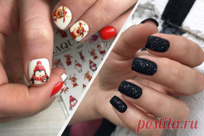 Новогодний маникюр | imkosmetik журнал о маникюре и красоте Какие дизайны актуальны перед Новым годом? Подготовили для вас вдохновляющую зимнюю подборку!