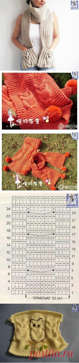 Шарфик. Узор 