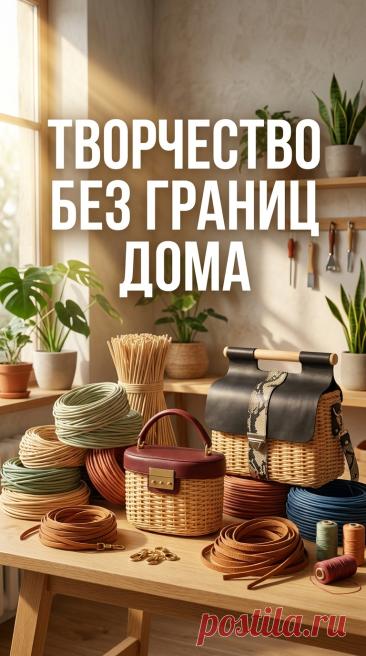 Научитесь плести сумки из бумажной лозы бесплатно	Бесплатный вебинар по плетению сумок из бумажной лозы. Подходит для новичков. Создавайте шедевры своими руками!