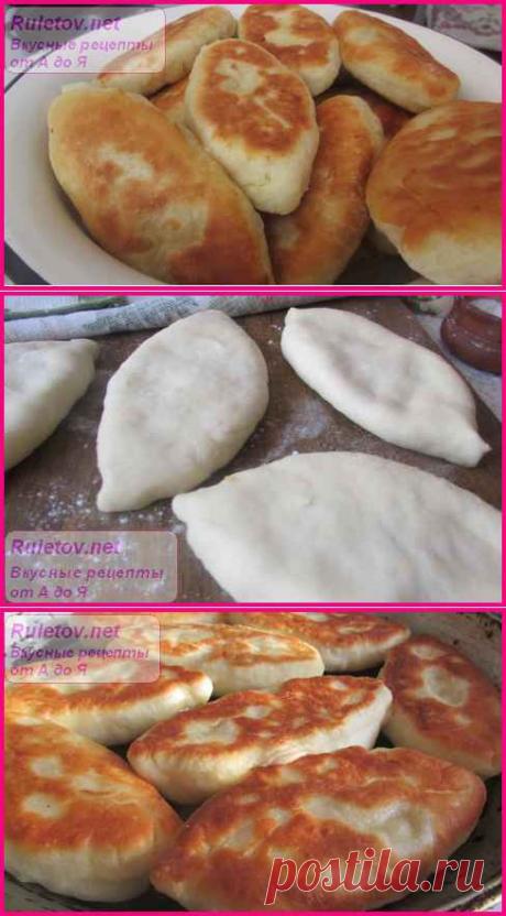 Пирожки жареные с картошкой рецепт | Вкусная выпечка