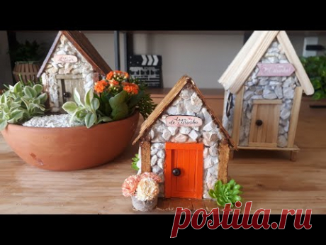 Как сделать красивый каменный дом своими руками