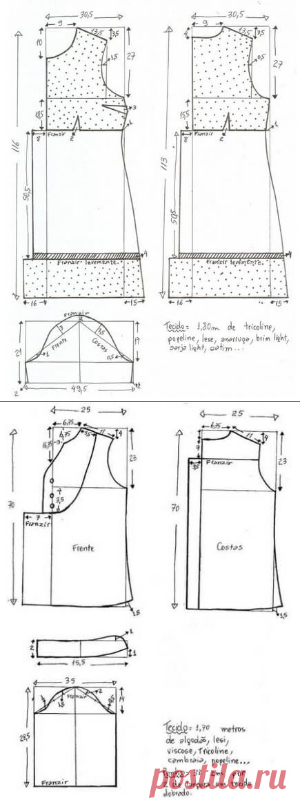 Бохо стиль: выкройки платьев, юбок, сарафанов, туники, блузы, кардигана, брюк для полных женщин… | Тысяча и одна идея