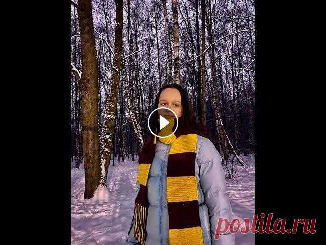 МК Шарф Гриффиндора крючком | eng turkish sub Привет, Вяжущий Поттероман ⚡️ Перед вами мастер-класс по вязанию шарфа факультета Гриффиндора крючком Мастер класс несложный, разберется даже новичок!...