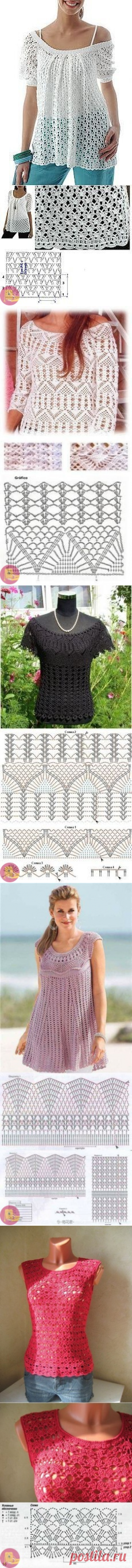 Большая летняя подборка со схемами — Сделай сам, идеи для творчества - DIY Ideas